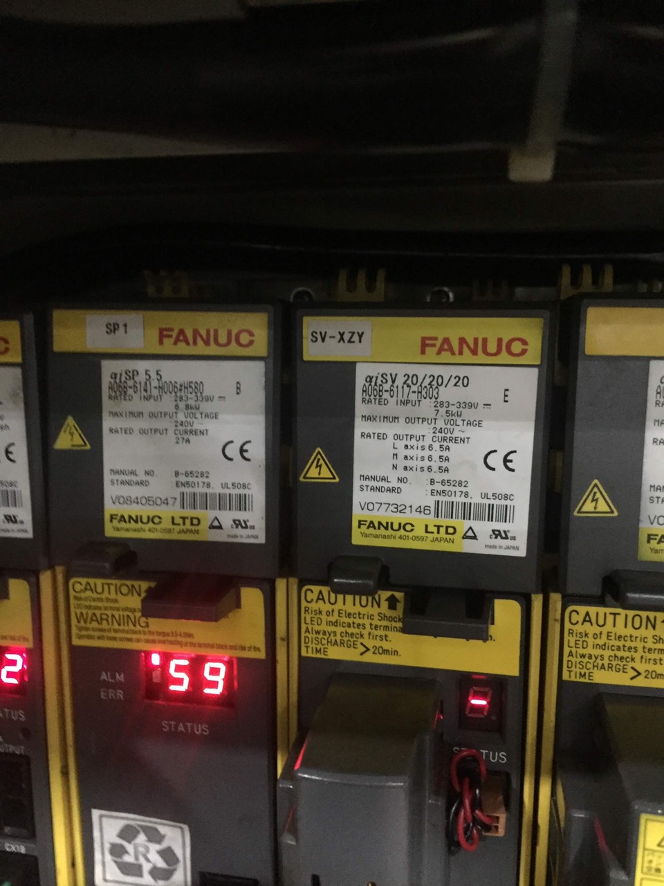 Dịch vụ sửa chữa Amp, Motor, bộ điều khiển Fanuc, Mitsubishi,