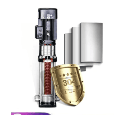 Bơm trục đứng CDL/ Vertical Stainless Steel Centrifugal Water Pump Multi-Stage Water Pump Industrial Pump